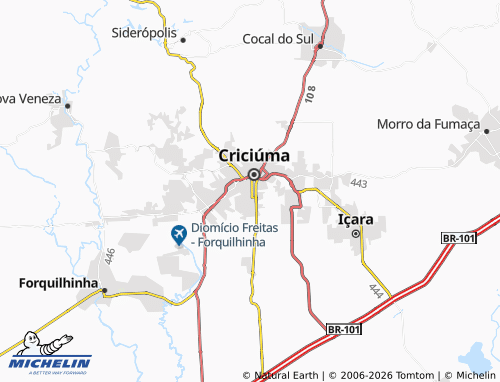 Mapa MICHELIN Michel - ViaMichelin