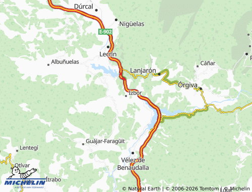Mappa MICHELIN Izbor - ViaMichelin
