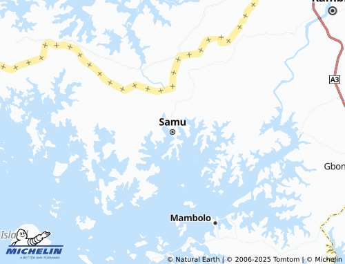 MICHELIN Matisaw map - ViaMichelin