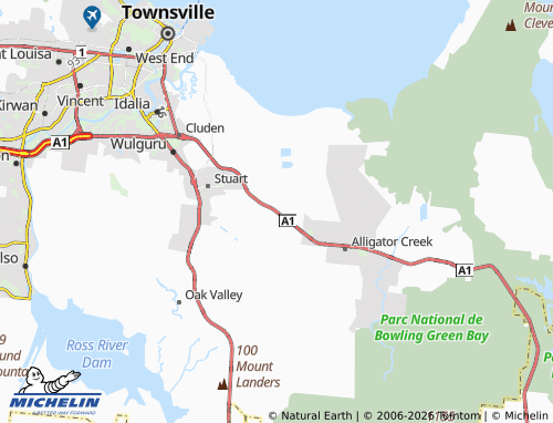 MICHELIN Julago map - ViaMichelin