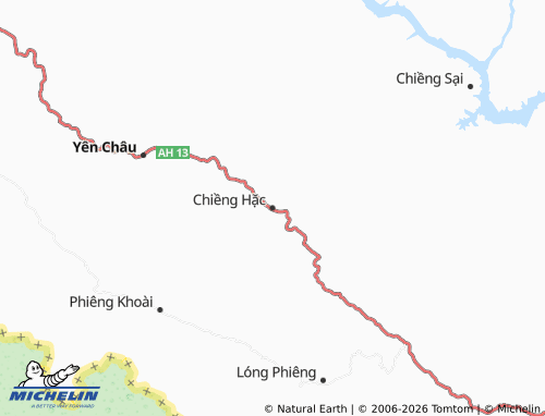 Mapa MICHELIN Chiềng Hặc - ViaMichelin