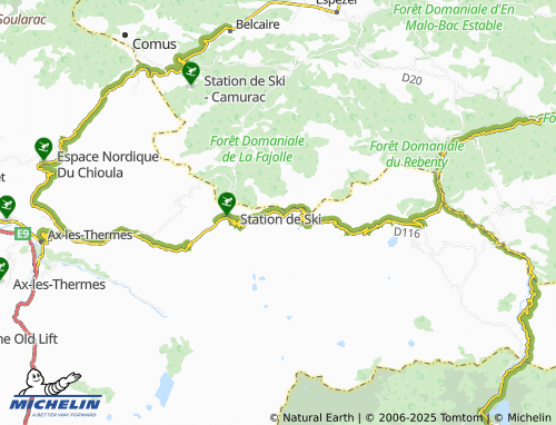 Carte MICHELIN Couillade de Font Nère - ViaMichelin