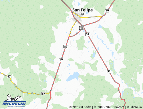 Mapa MICHELIN Mastranto Sur - ViaMichelin