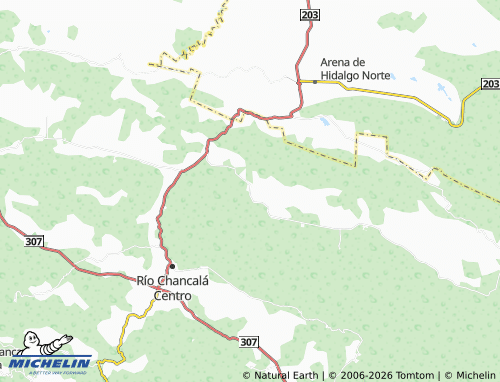 Carte MICHELIN El Clavo - ViaMichelin