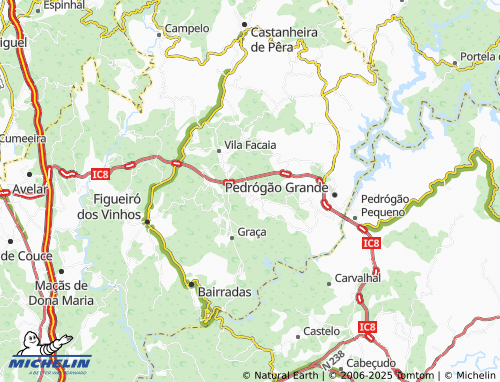 MICHELIN-Landkarte Pinheiro do Bolim - ViaMichelin