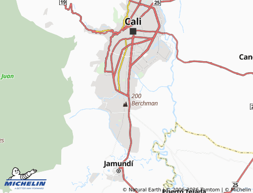Carte MICHELIN Urbanización Río Lili - ViaMichelin