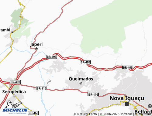 Mappa MICHELIN Rio D'Ouro - ViaMichelin
