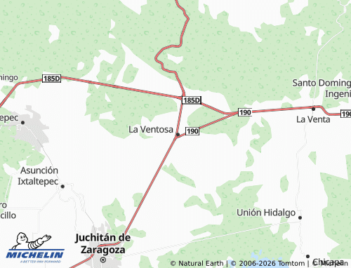 MICHELIN Los Pinos, La Ventosa map - ViaMichelin