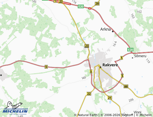 Carte MICHELIN Kullaaru - ViaMichelin