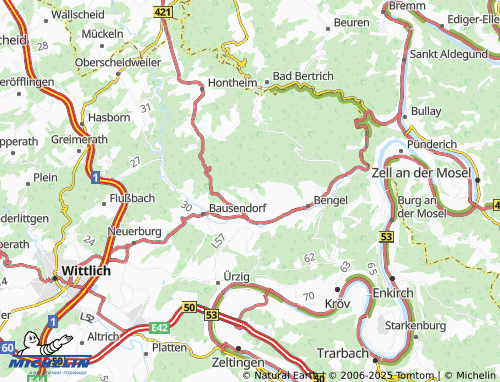 Kaart MICHELIN Hetzhof - ViaMichelin
