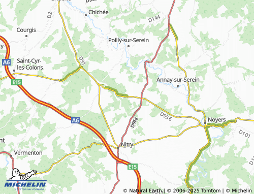 Carte MICHELIN Aigremont - ViaMichelin