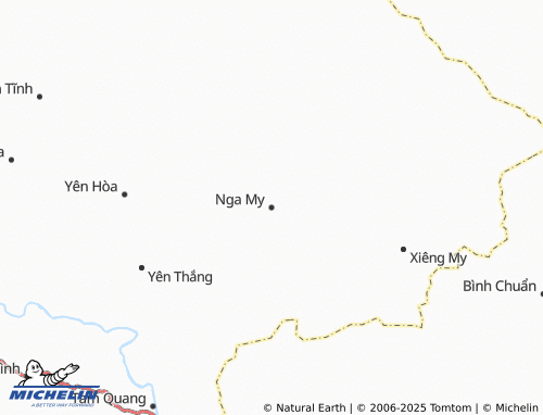 MICHELIN Nga My map - ViaMichelin