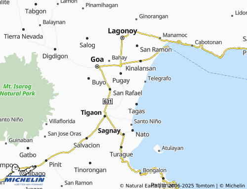 MICHELIN Salogon map - ViaMichelin