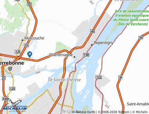 Mappa MICHELIN Charlemagne - ViaMichelin