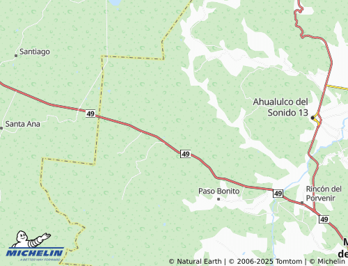 MICHELIN Santa Teresa map - ViaMichelin