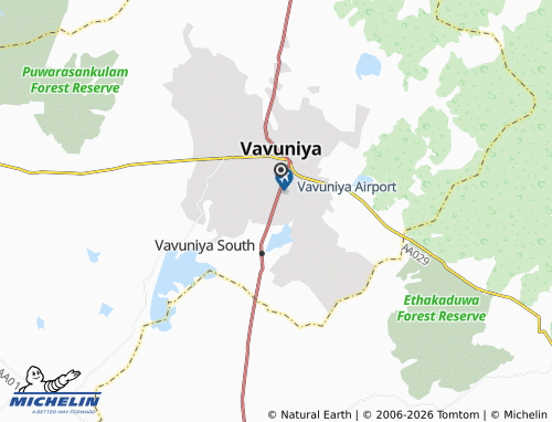 Mapa MICHELIN Moonrumurippu - ViaMichelin