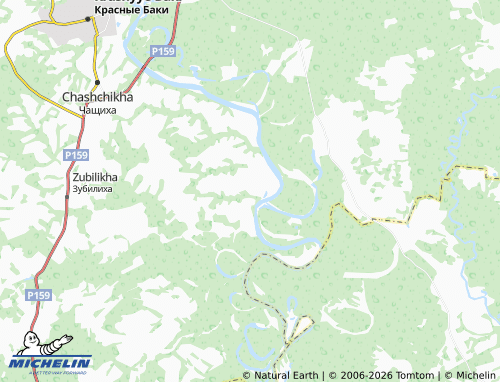 MICHELIN-Landkarte Lysitsa - ViaMichelin