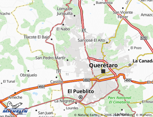 MICHELIN-Landkarte El Rocío Segunda Sección - ViaMichelin