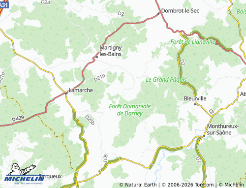 Mappa MICHELIN Morizécourt - ViaMichelin