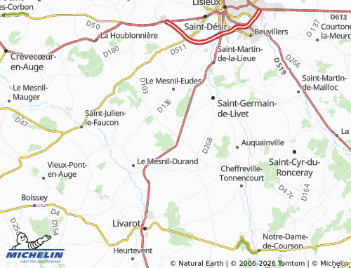 MICHELIN Le Pot Blanc map - ViaMichelin