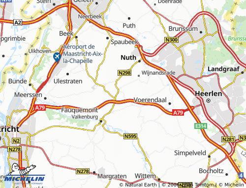 MICHELIN Hulsberg map - ViaMichelin