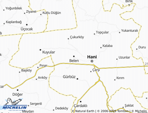 MICHELIN Belen map - ViaMichelin