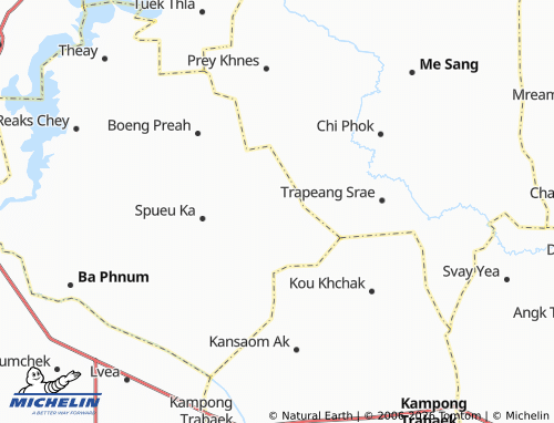 MICHELIN Spueu Kha map - ViaMichelin