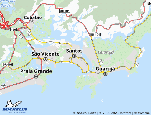 Carte MICHELIN Boqueirão - ViaMichelin