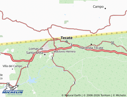 Mapa MICHELIN Valle Verde - ViaMichelin