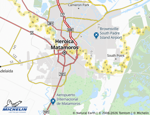 MICHELIN Doctores map - ViaMichelin