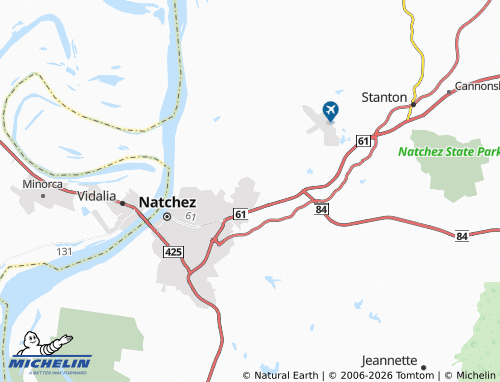 Mapa MICHELIN Morgantown - ViaMichelin
