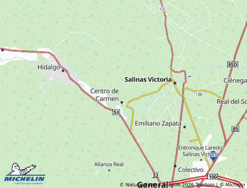 MICHELIN-Landkarte El Carmen - ViaMichelin