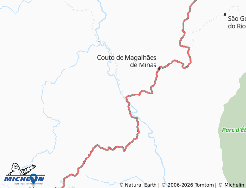 MICHELIN-Landkarte Mendanha - ViaMichelin