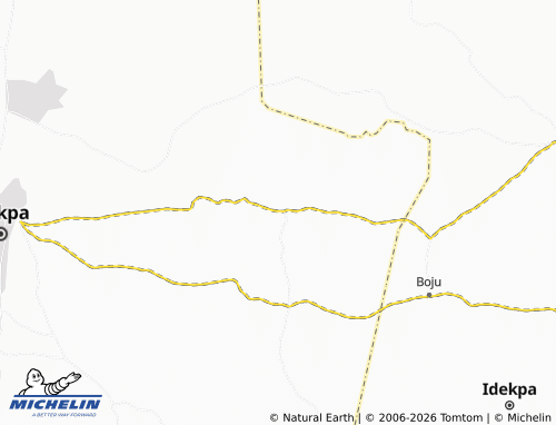 Carte MICHELIN Okaba - ViaMichelin