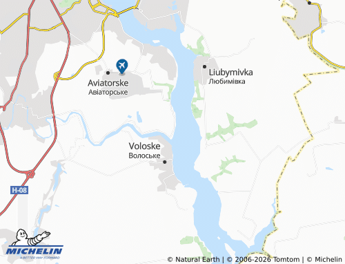 Mappa MICHELIN Dniprove - ViaMichelin