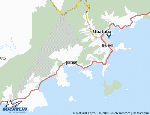 Mapa MICHELIN Rio Escuro - ViaMichelin
