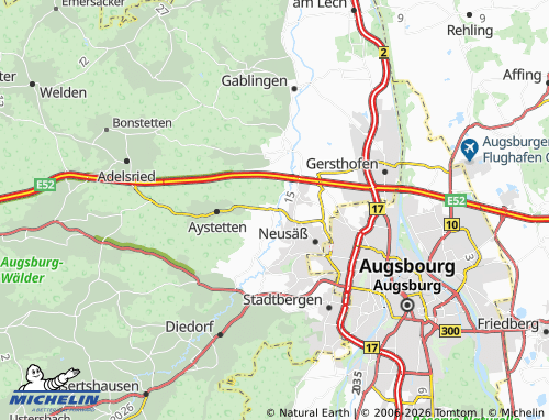 MICHELIN Hammel map - ViaMichelin