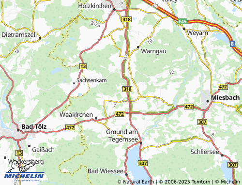 MICHELIN-Landkarte Krottenthal - ViaMichelin