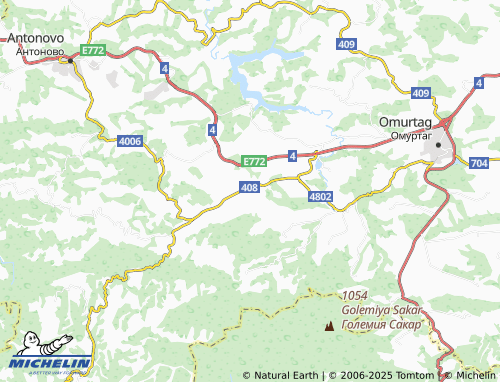 MICHELIN Velyovo map - ViaMichelin