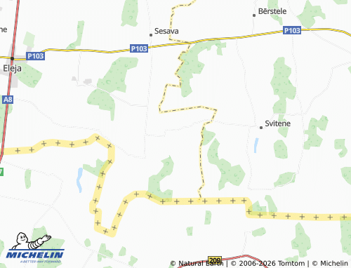 Mapa MICHELIN Klāvi - ViaMichelin