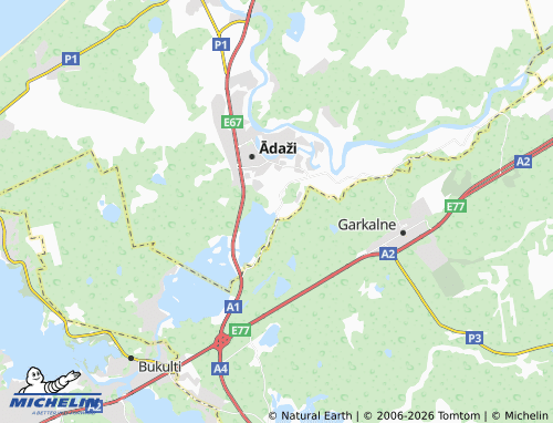 Mapa MICHELIN Alderi - ViaMichelin
