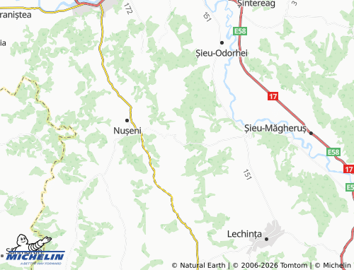 Mapa MICHELIN Feleac - ViaMichelin