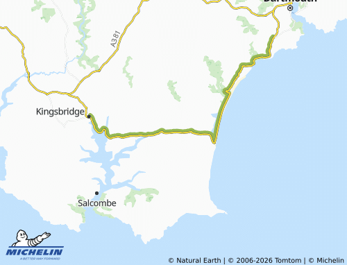 Mappa MICHELIN Chillington - ViaMichelin