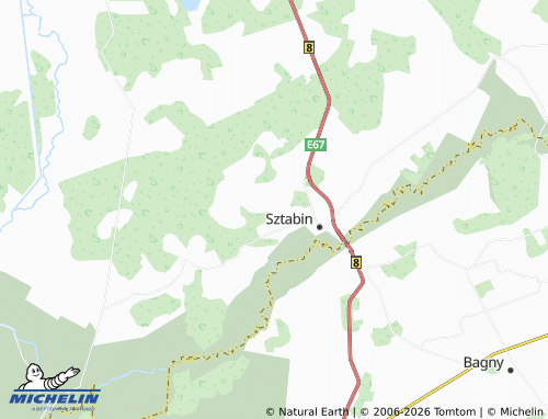 MICHELIN Kunicha map - ViaMichelin