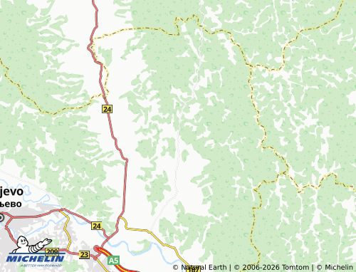 Mapa MICHELIN Godačica - ViaMichelin