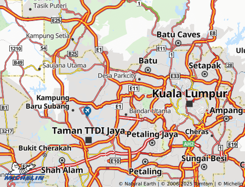 MICHELIN Desa Temuan Damansara Perdana map - ViaMichelin