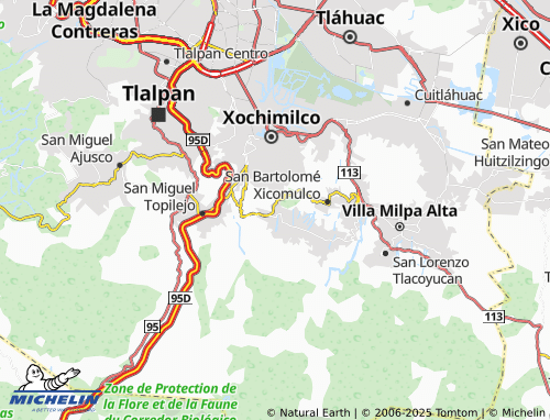 Mappa MICHELIN Malvinas Segundo - ViaMichelin