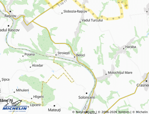 Carte MICHELIN Beloci - ViaMichelin