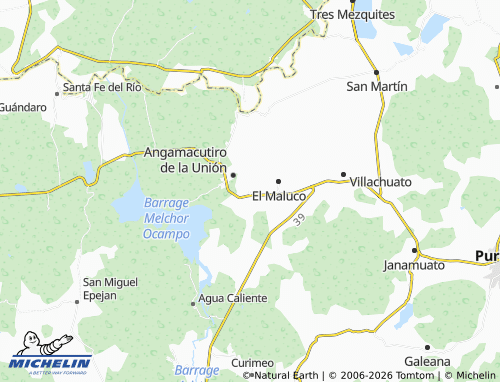 Mapa MICHELIN Miravalle - ViaMichelin
