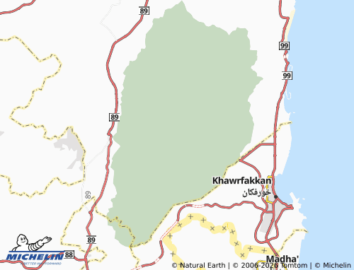 Mappa MICHELIN al-Waree'ah - ViaMichelin